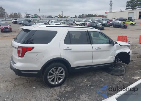 2018 Ford Explorer Limited из США, поврежденный, VIN 1FM5K7F80JGC81341